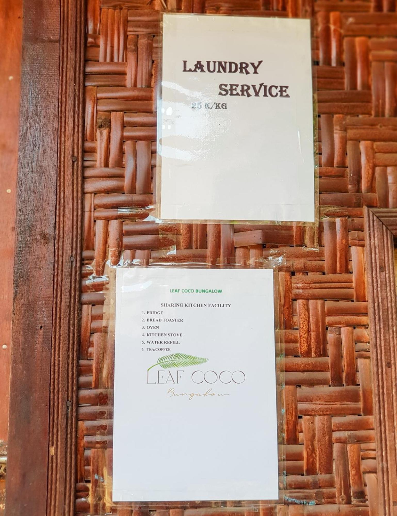 Leaf Coco Bungalow Gili Air Zewnętrze zdjęcie